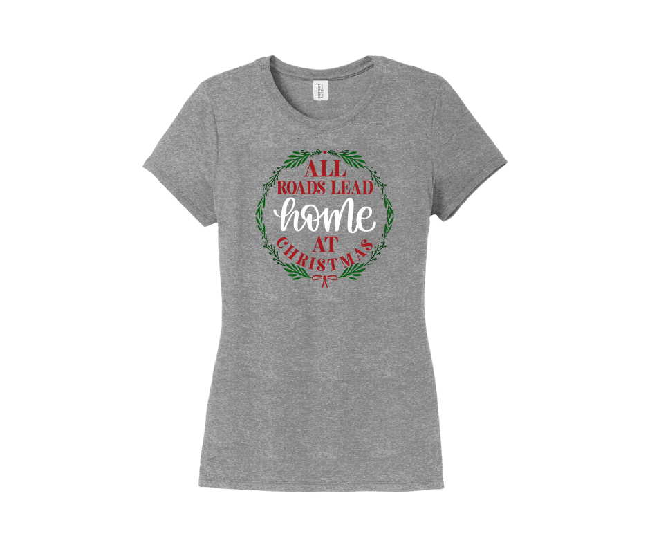 All Roads Lead Home at Christmas, Christmas Shirt, Christmas Sweatshirt