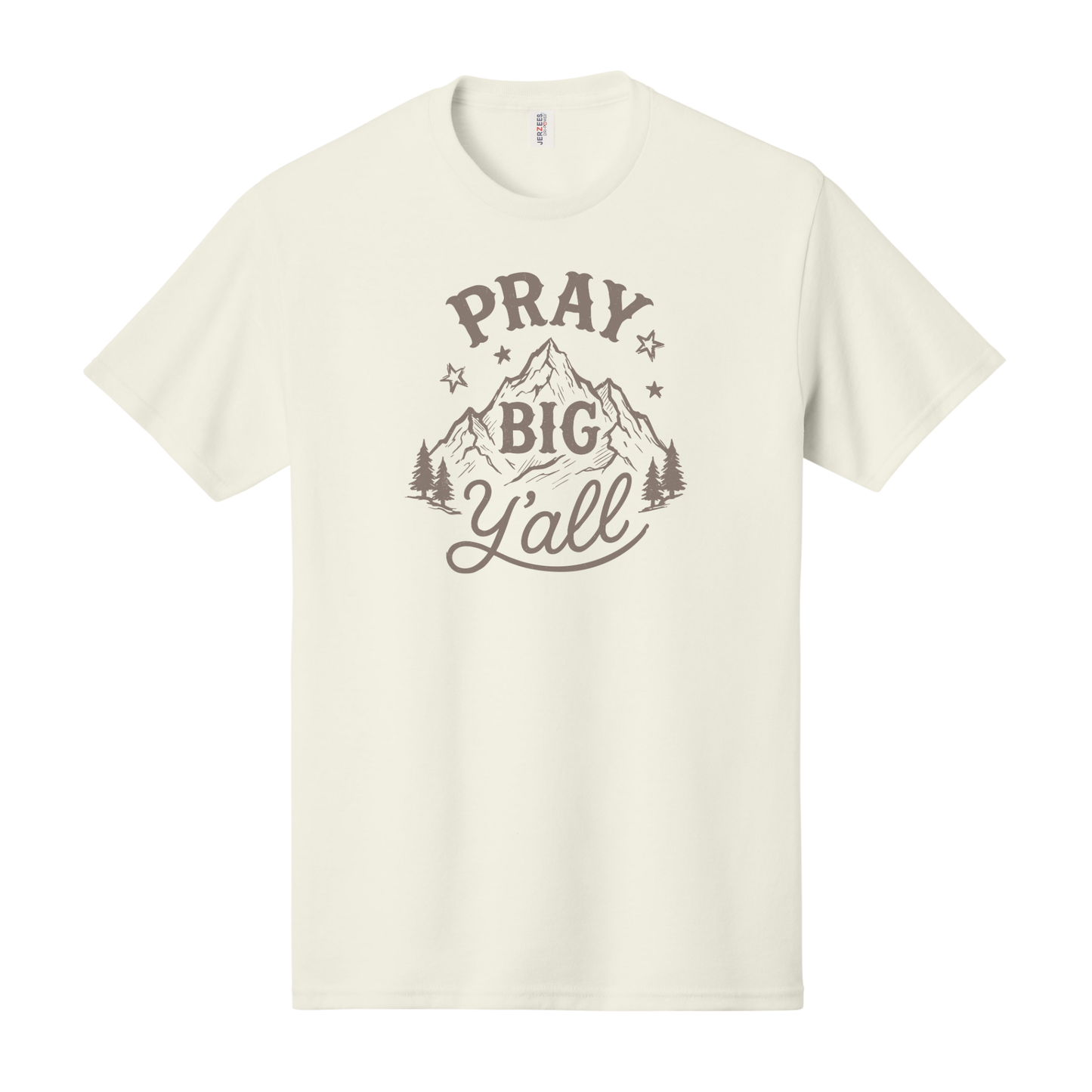 Pray Big Y'all Shirt, Christian Shirt, Western Shirt, Mountain Shirt, Christian Sweatshirt, Christian Hoodie