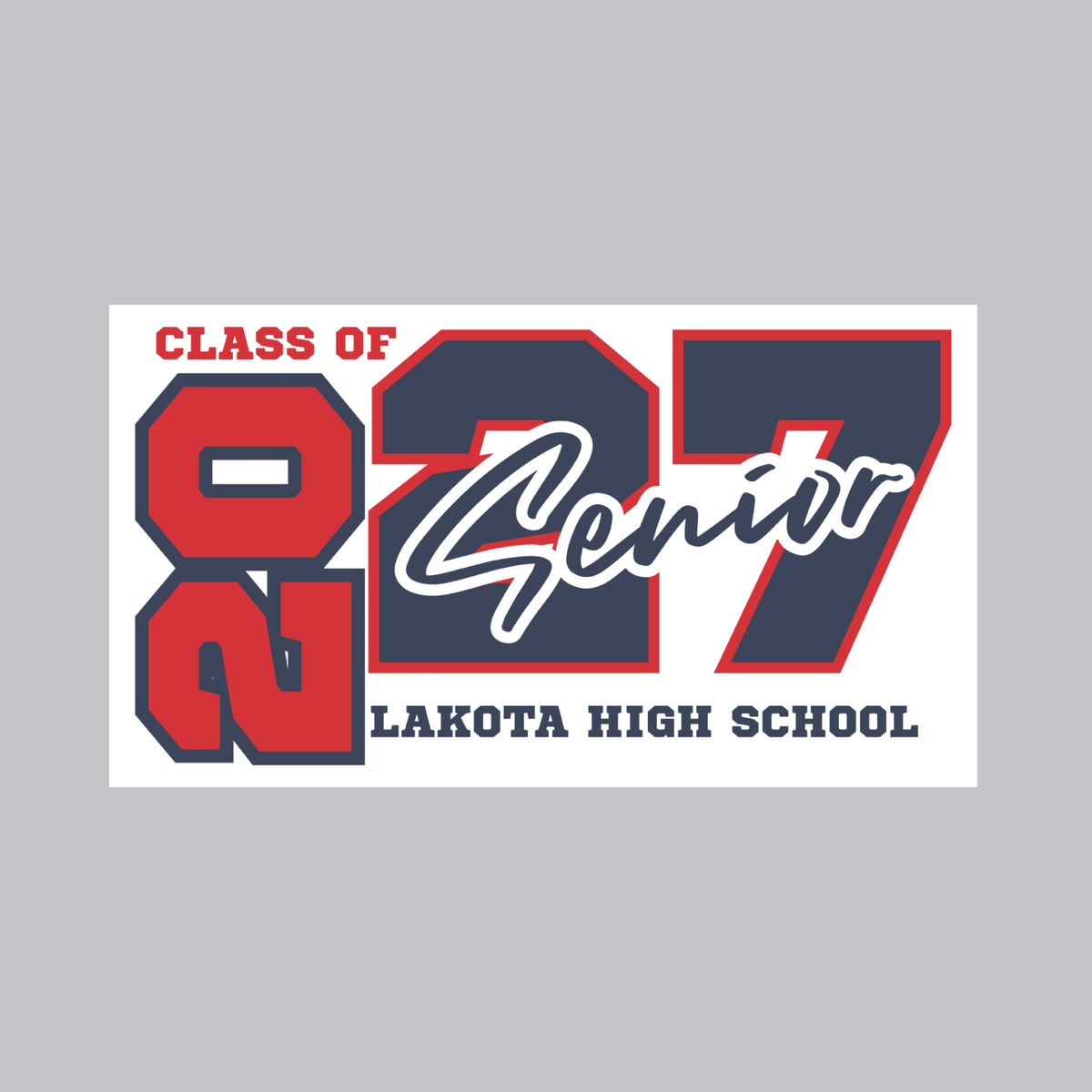 Lakota Senior Class Fundraiser Decal