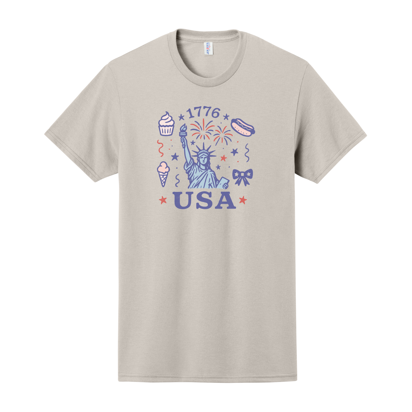 1776 Shirt, Coquette America Shirt, USA Shirt, Patriotic Shirt