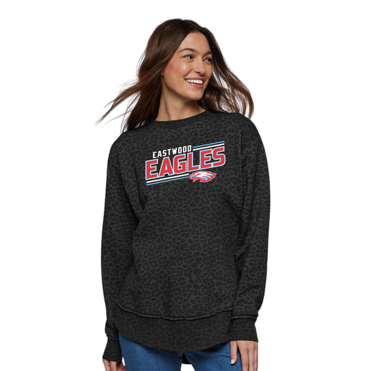 Eastwood (EWAS-08) Design on Women's Weekend Fleece Crewneck Sweatshirt (LAT3525)