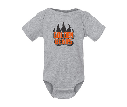 Gibsonburg Golden Bears (GBAS-13) Baby Onesie