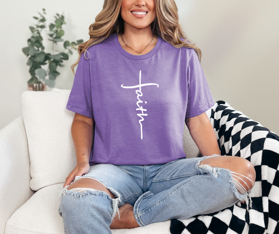 Faith Shirt, Christian Shirt, Women's Shirt, Girl's Shirt (3413)