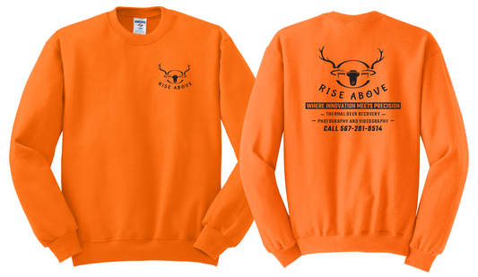 Rise Above Sweatshirts (Crewneck & Hooded)- Choice of Color