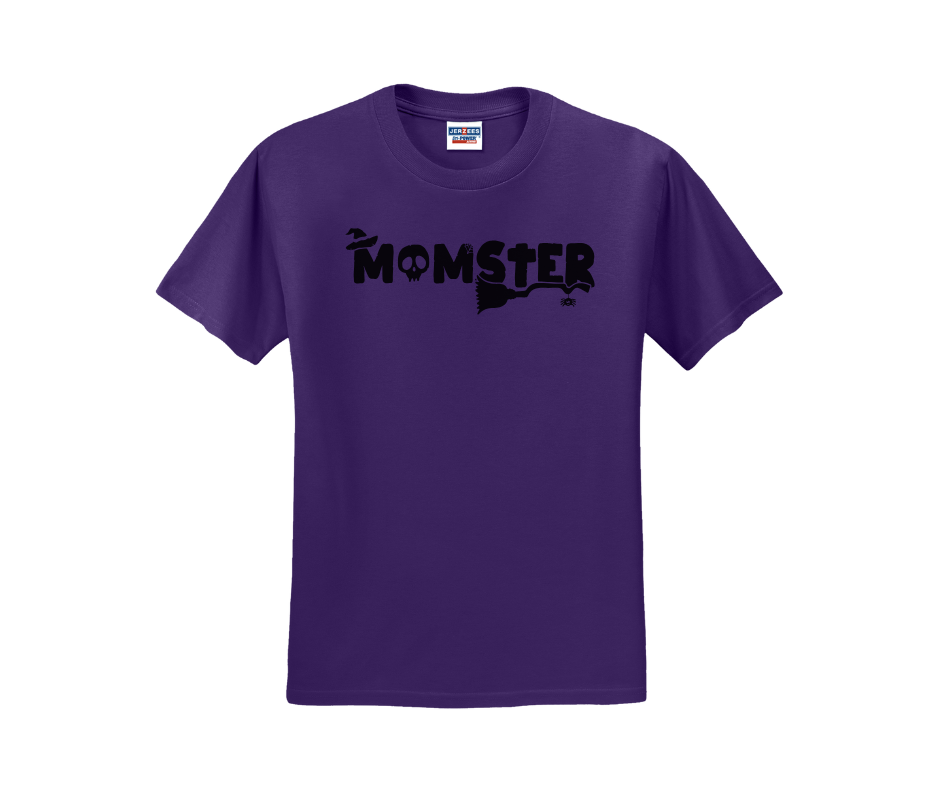 Momster Shirt, Halloween Shirt, Mom Shirt (29M)