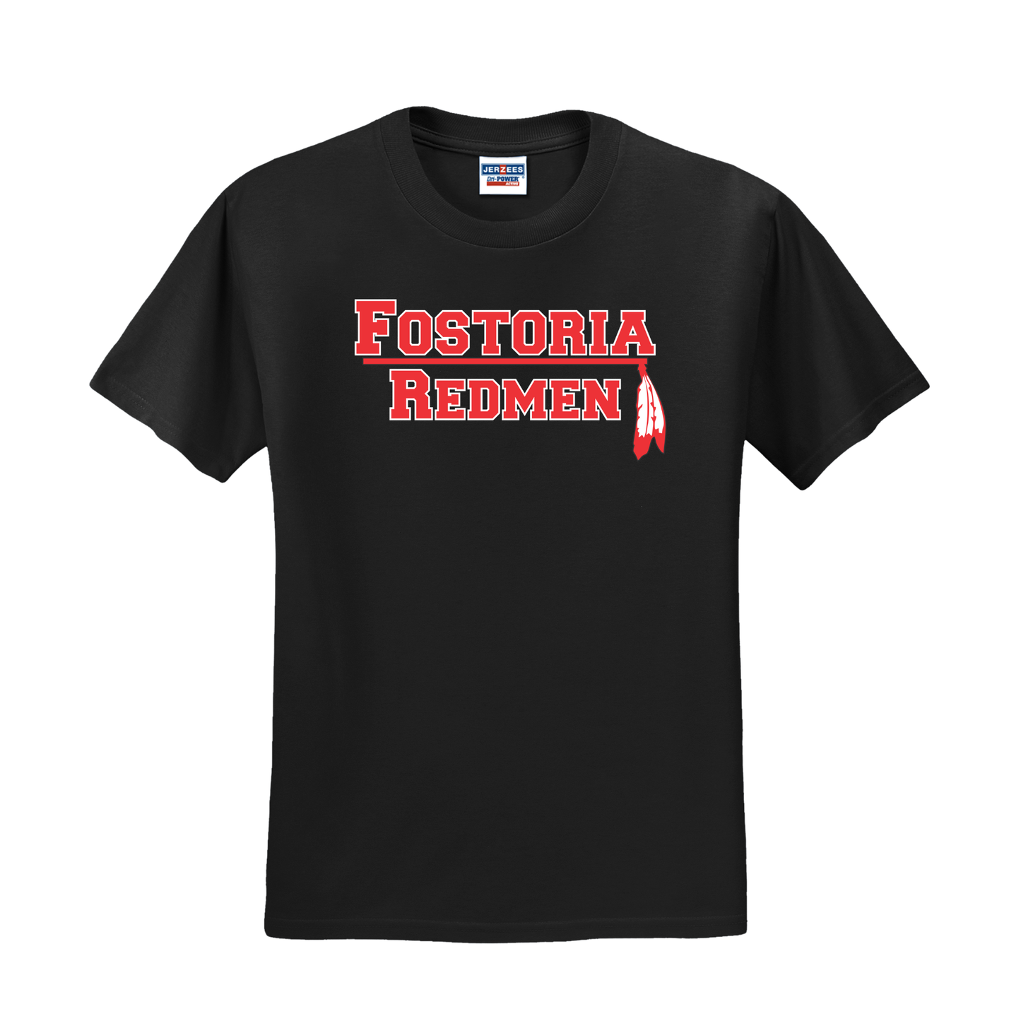 Fostoria Redmen (FOS-01) Design on Optional Apparel
