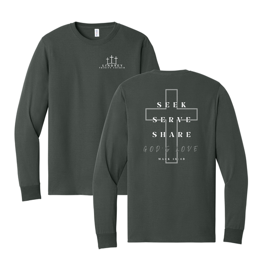 Lindsey Trinity Church Basic Long Sleeve T-Shirt