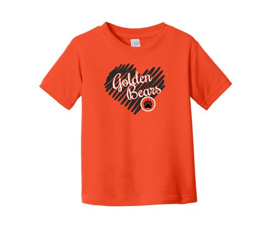 Gibsonburg Golden Bears (GBAS-07) Toddler Shirt (RS3321)