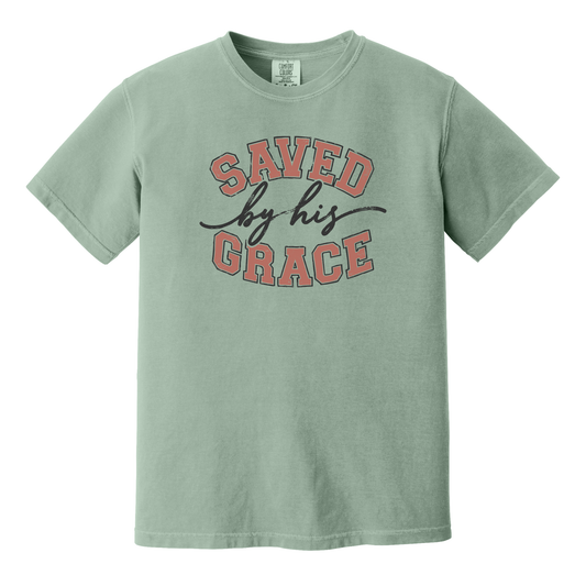 Saved by His Grace Shirt, Christian Shirt, Jesus Shirt, Faith Shirt