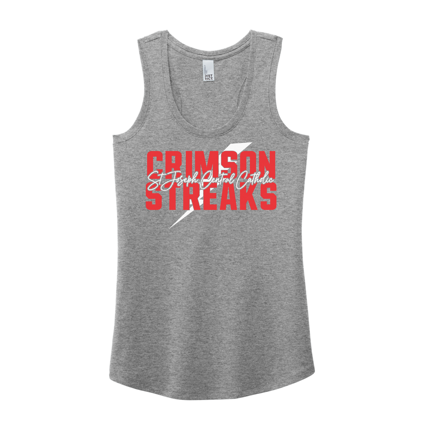 SJCC/BHCS (SJAS-25) Design on District ® Women’s Perfect Tri ® Racerback Tank (DM138L)