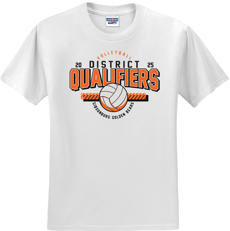 Gibsonburg Volleyball District Qualifier Apparel