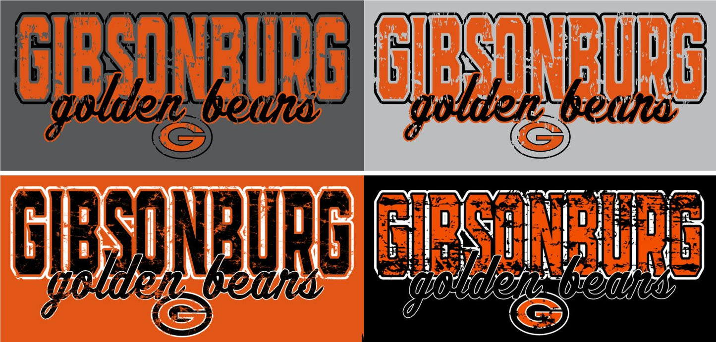 Gibsonburg (GBAS-29) Design on Optional Apparel