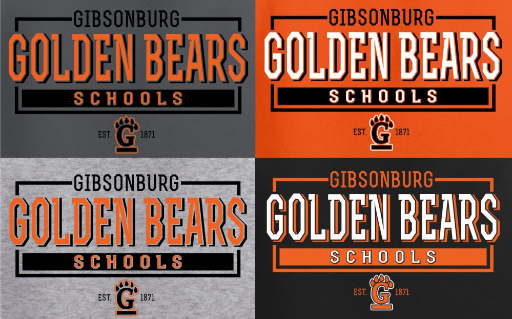 Gibsonburg (GBAS-44) Design on Optional Apparel