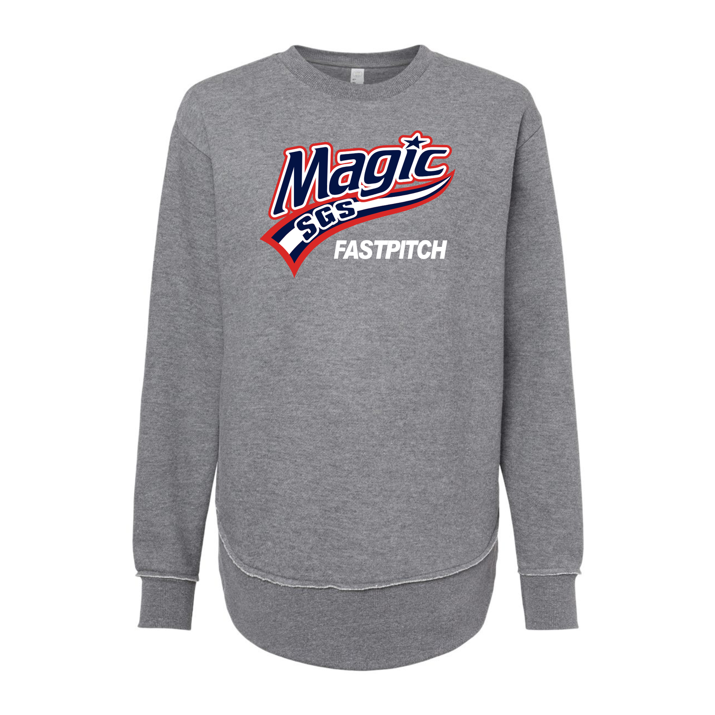 Magic Fastpitch LAT Women's Weekend Fleece Crewneck Sweatshirt (3525)