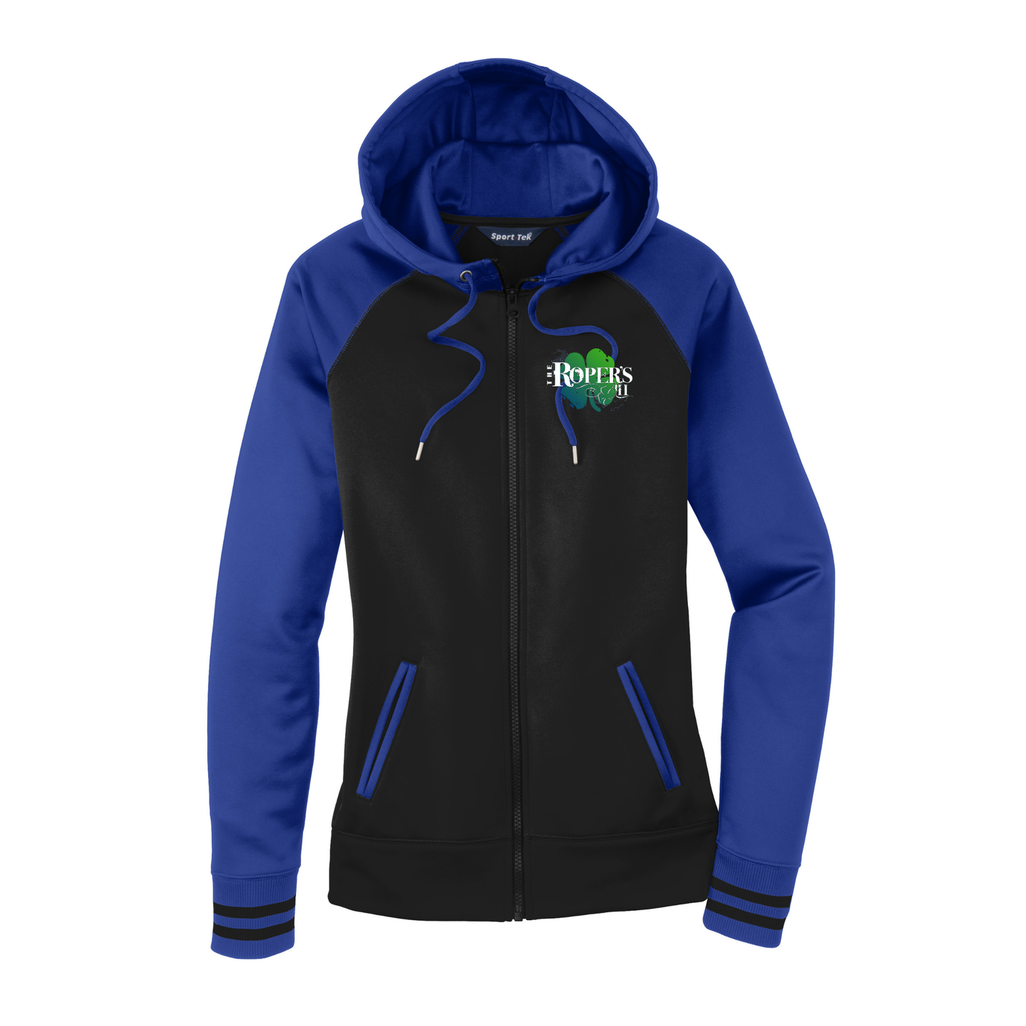 The Ropers 4-H Club Sport-Tek® Sport-Wick® Varsity Fleece Full-Zip Hooded Jacket (ST236/LST236) DTF
