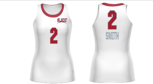SJCC Volleyball Sleeveless Jersey- High School