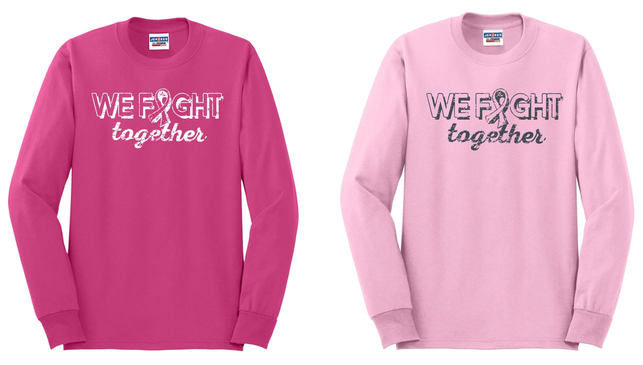 We Fight Together Shirt, Breast Cancer Shirt, October Shirt, Fight Cancer Shirt, Pink October Shirt, Pink Shirt