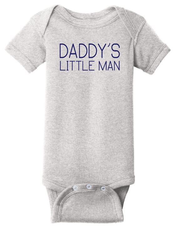 Daddy's Little Man - Baby Onesie