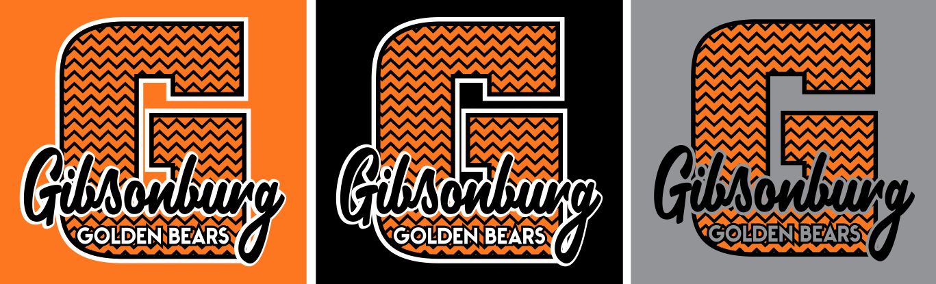 Gibsonburg (GBAS-06) Design on Optional Apparel