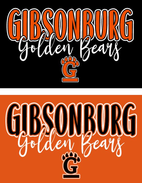 Gibsonburg (GBAS-23) Design on Optional Apparel