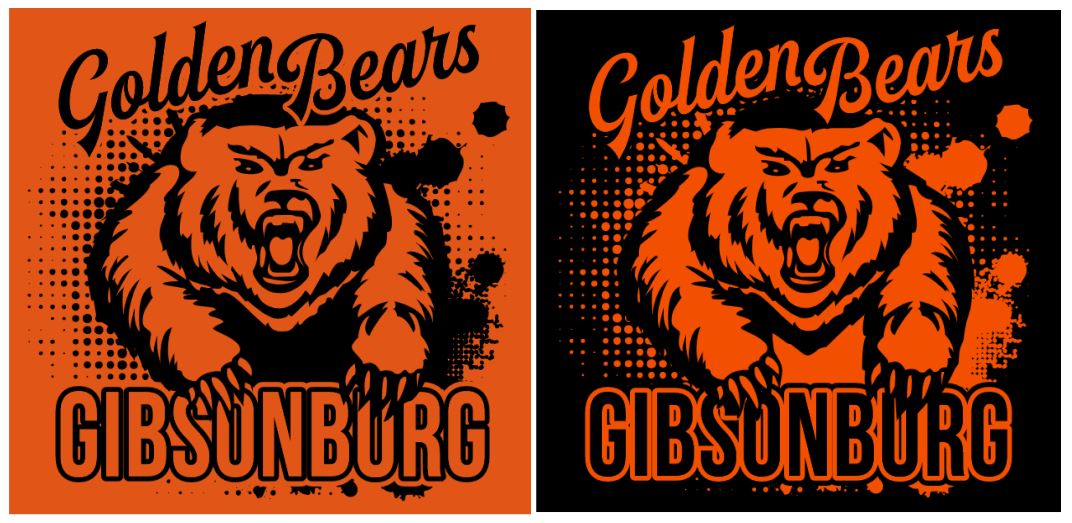 Gibsonburg (GBAS-33) Design on Optional Apparel