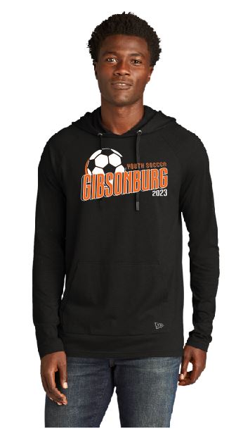2023 Gibsonburg SAY Soccer New Era® Unisex Lightweight Tri-Blend Hoodie (NEA137)