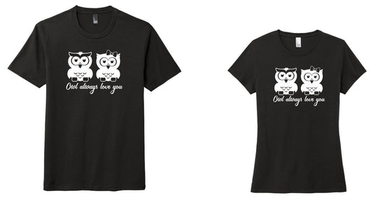 Owl Always Love You Shirt, Valentine's Day Shirt, Kids Shirt, Women's Shirt