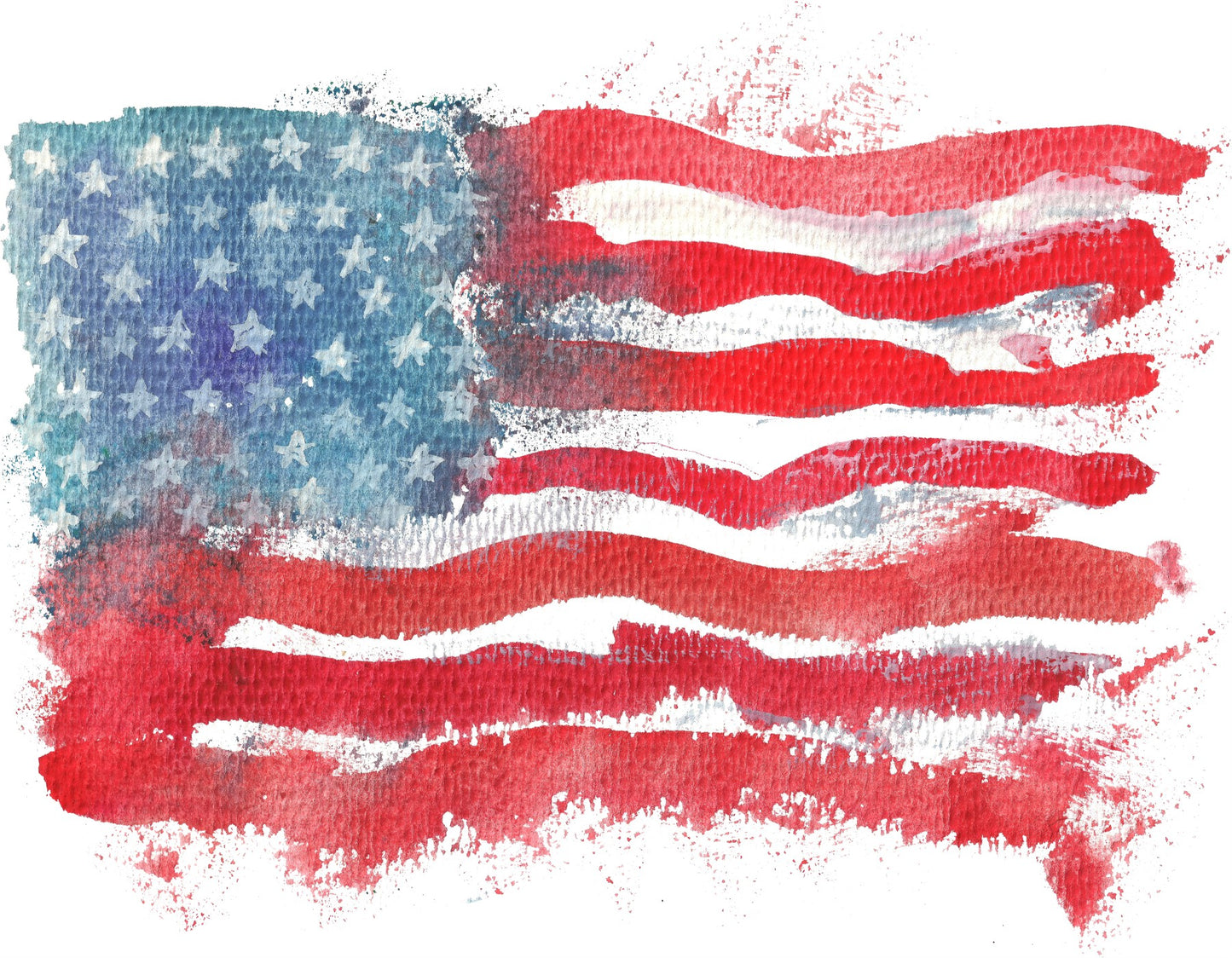 American Flag Sticker