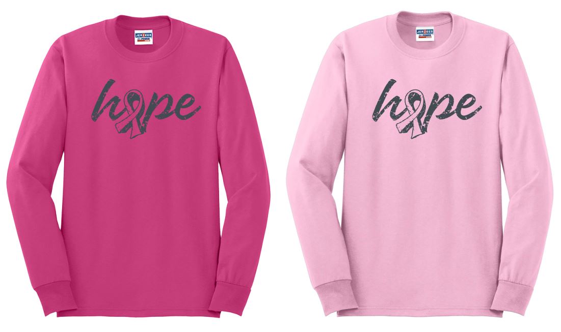 Hope - Breast Cancer Basic Long Sleeve Shirt