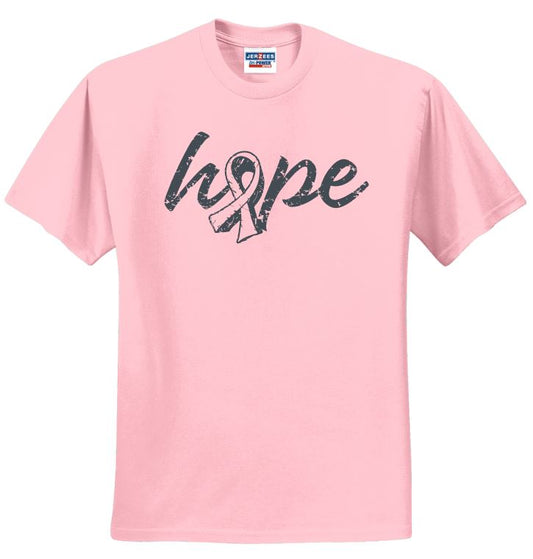 Hope Shirt, Breast Cancer Shirt, October Shirt, Fight Cancer Shirt, Pink October Shirt, Pink Ribbon Shirt, Cancer Ribbon Shirt