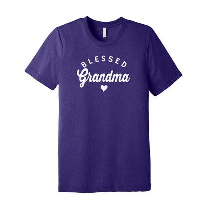 Blessed Grandma Shirt, Grandma Shirt, Women's Shirt, BELLA+CANVAS