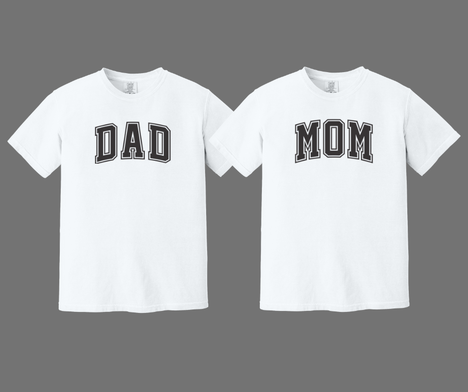Mom & Dad Shirts, New Parent Gift, Mom Shirt, Dad Shirt, Mom Est., Dad Est.