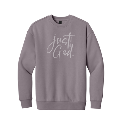 Just God. Not Luck. Sweatshirt, Christian Sweatshirt, Christian Hoodie, Christian Hooded Sweatshirt, Christian Crewneck Sweatshirt, Faith Sweatshirt