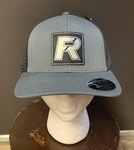 2024 Fremont Ross Tennis Trucker Snapback Cap (110F) with FR faux leather Patch