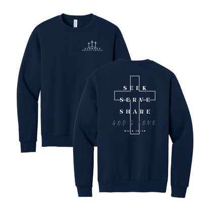 Lindsey Trinity Church Basic Crewneck Sweatshirt