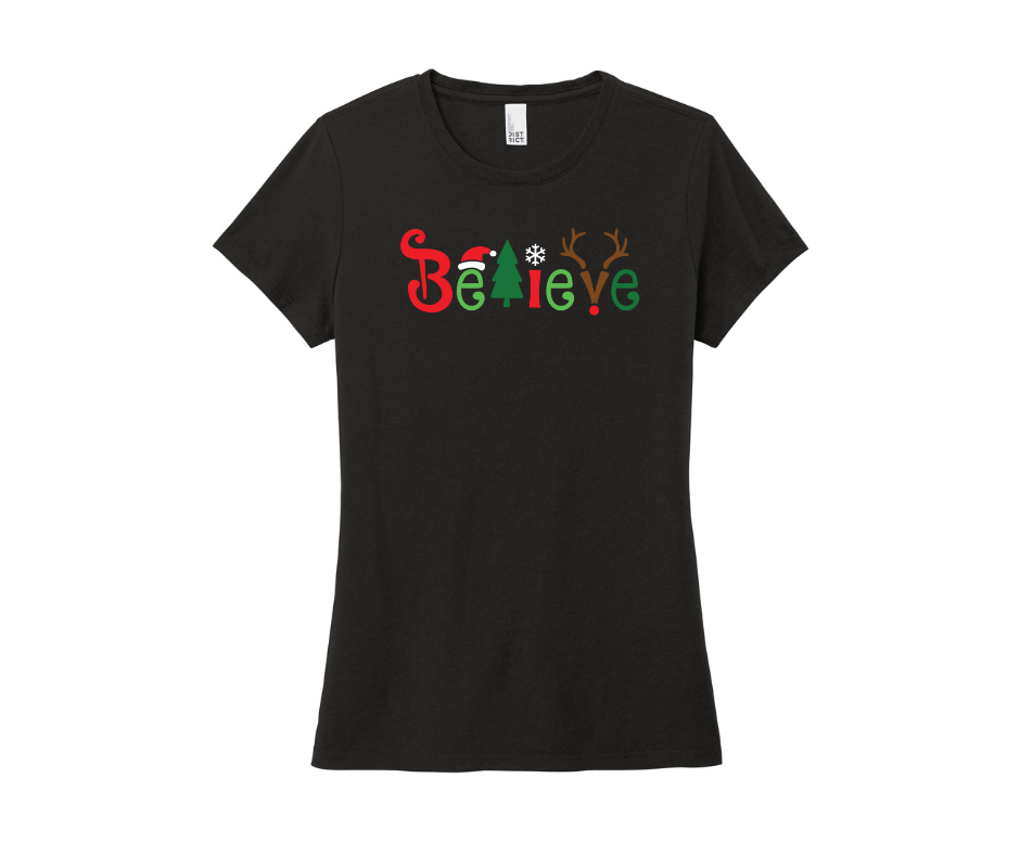 Believe Shirt, Believe Sweatshirt, Christmas Shirt, Christmas Sweatshirt