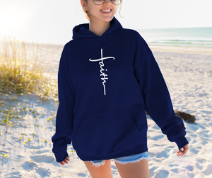 Faith Crewneck Sweatshirt, Faith Hooded Sweatshirt, Christian Sweatshirt, Women's Sweatshirt, Girl's Sweatshirt (562M/996M)