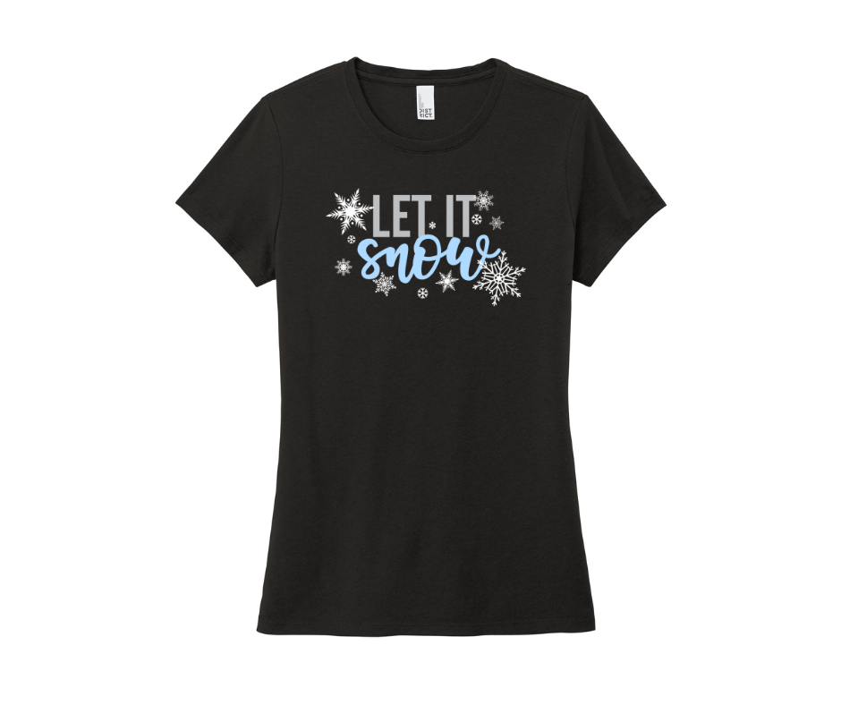 Let It Snow, Winter Shirt, Winter Sweatshirt, Christmas Shirt, Christmas Sweatshirt