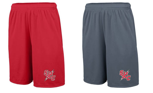 SJCC/BHCS Unisex Youth & Adult Training Shorts with Pockets (1428)