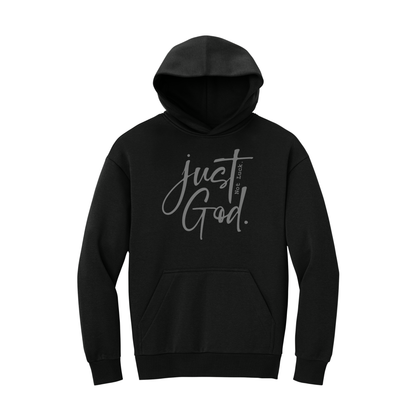 Just God. Not Luck. Sweatshirt, Christian Sweatshirt, Christian Hoodie, Christian Hooded Sweatshirt, Christian Crewneck Sweatshirt, Faith Sweatshirt