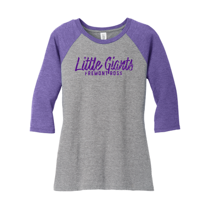 Fremont Ross (FRAS-35) Design on District Women’s Perfect Tri 3/4-Sleeve Raglan (DM136L)