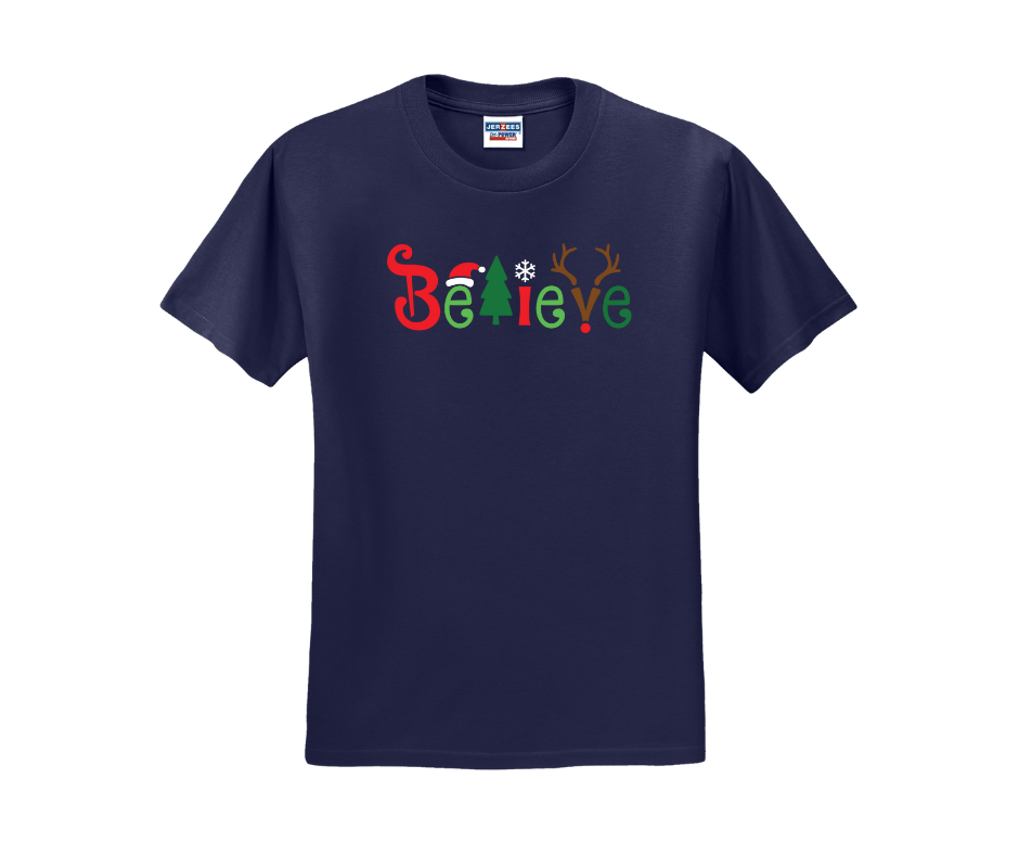 Believe Shirt, Believe Sweatshirt, Christmas Shirt, Christmas Sweatshirt