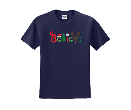 Believe Shirt, Believe Sweatshirt, Christmas Shirt, Christmas Sweatshirt