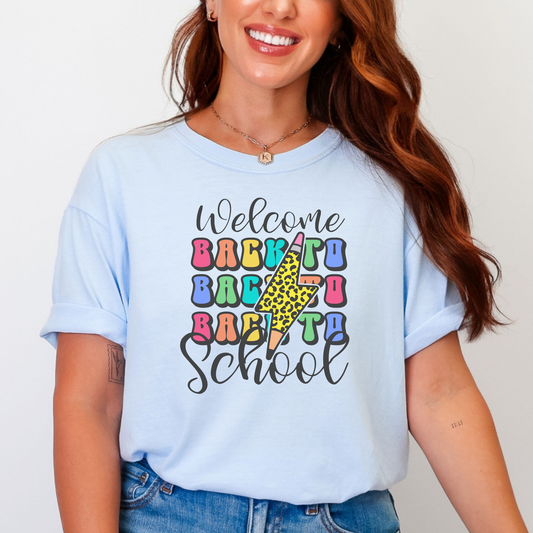 Welcome Back to School Shirt, Teacher Shirt, School Shirt, First Day of School Shirt