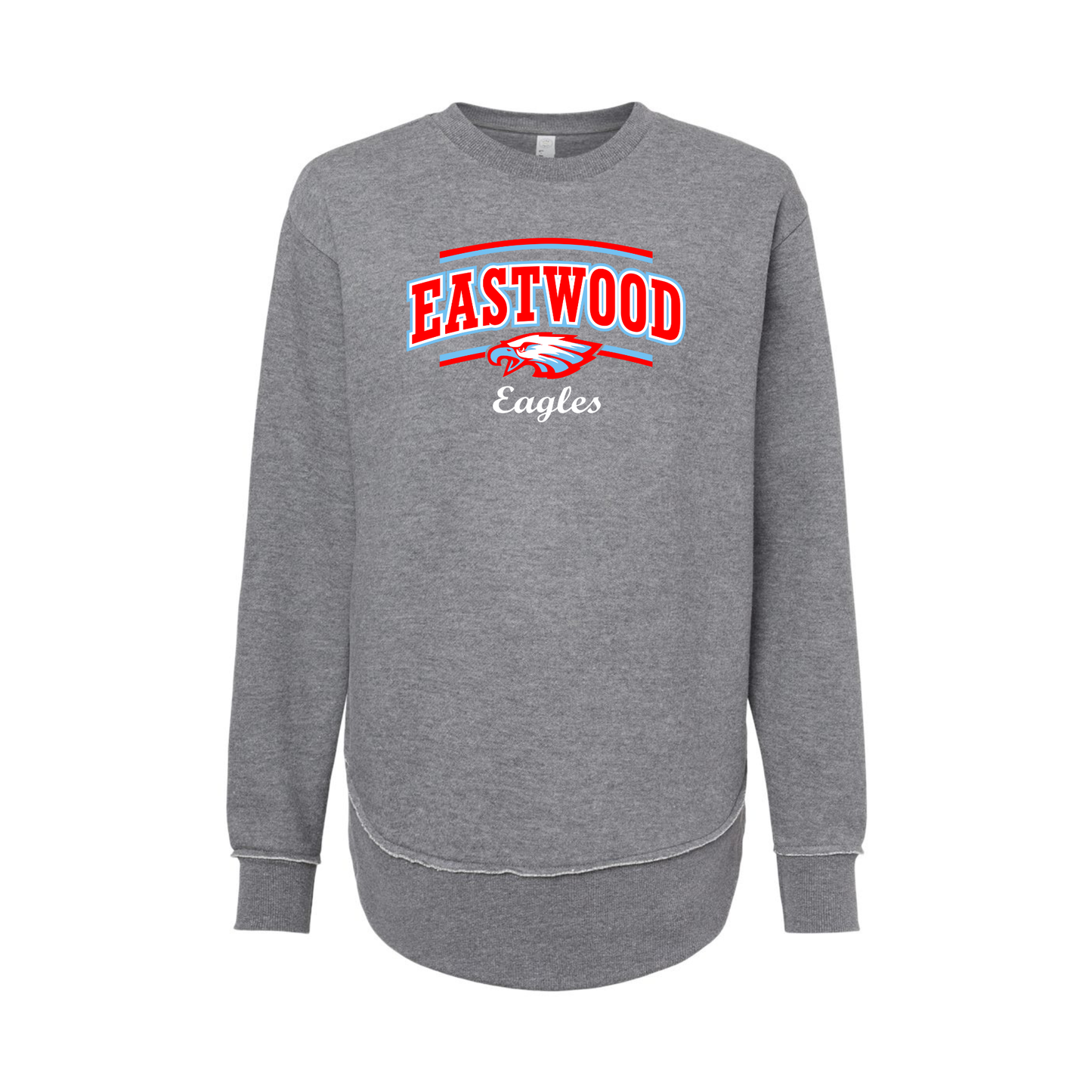 Eastwood (EWAS-02) Design on Women's Weekend Fleece Crewneck Sweatshirt (LAT3525)