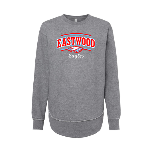 Eastwood (EWAS-02) Design on Women's Weekend Fleece Crewneck Sweatshirt (LAT3525)