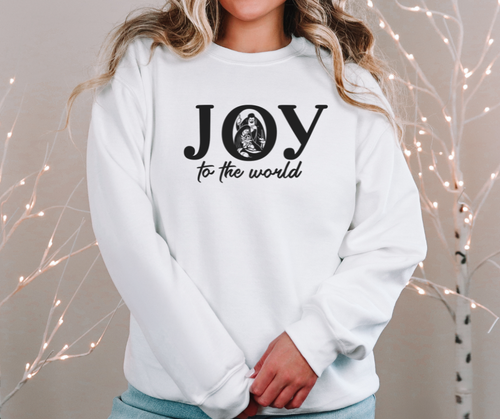 Joy to the World, Nativity, Christmas Shirt, Christmas Sweatshirt