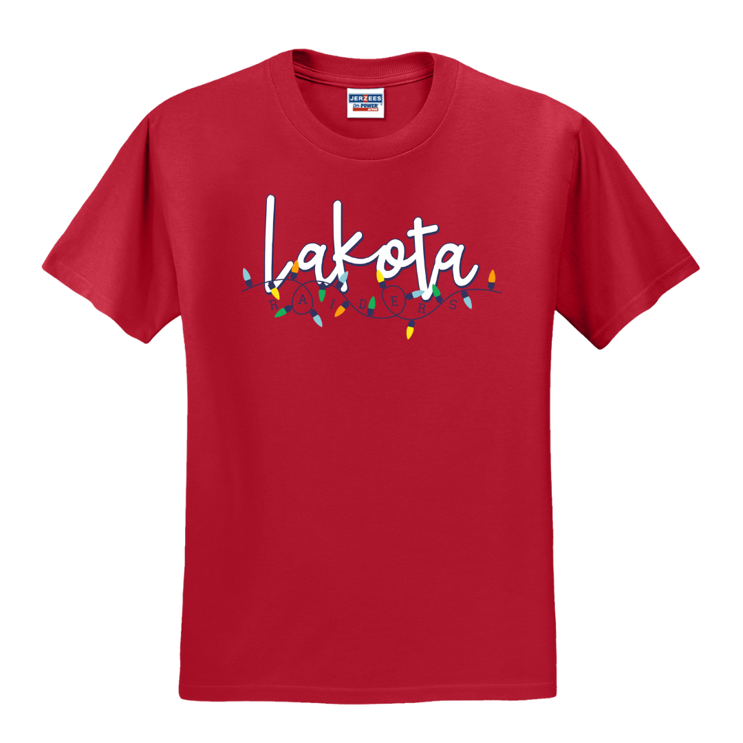 Lakota Raiders Christmas Lights
