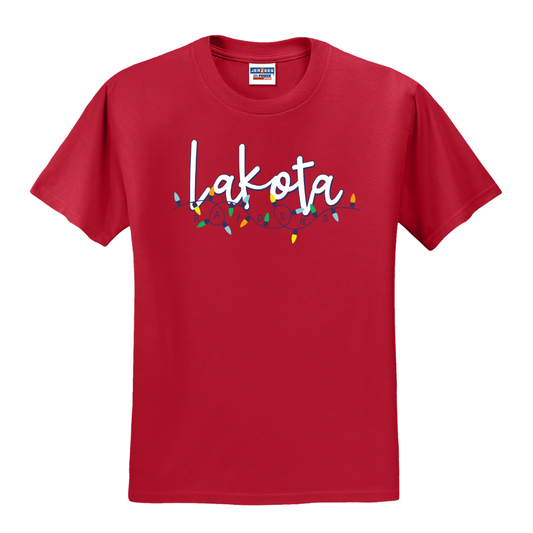 Lakota Raiders Christmas Lights