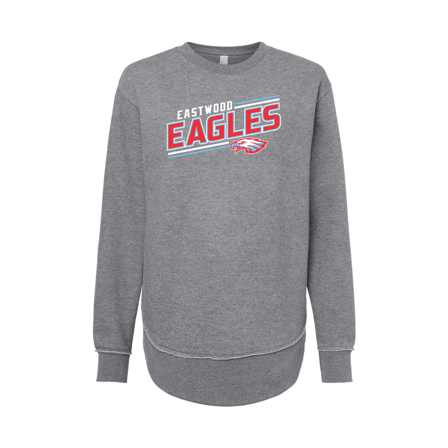 Eastwood (EWAS-08) Design on Women's Weekend Fleece Crewneck Sweatshirt (LAT3525)